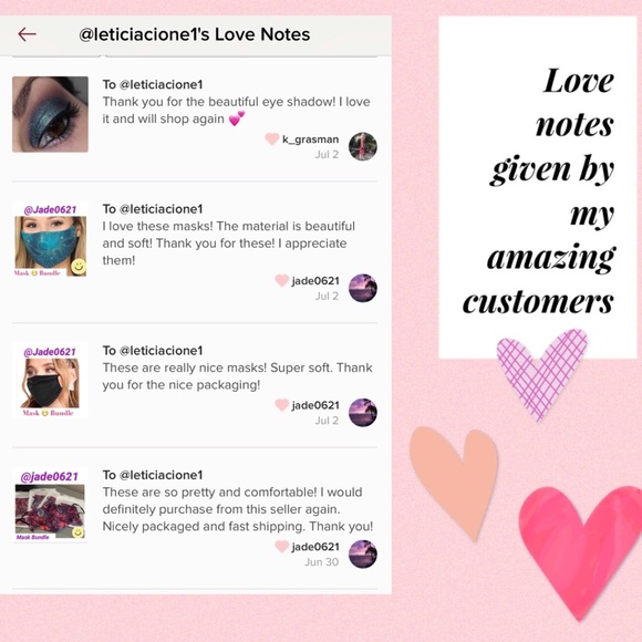 🆑 Pink Leaves 🍁 Print Face Mask - Picture 10 of 11